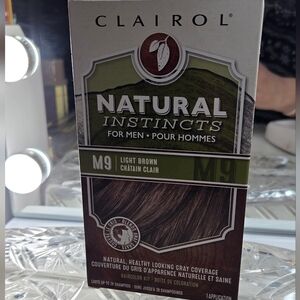 Clairol Natural Instincts For Men M9 Light Brown DISCONTINUED Hair Color